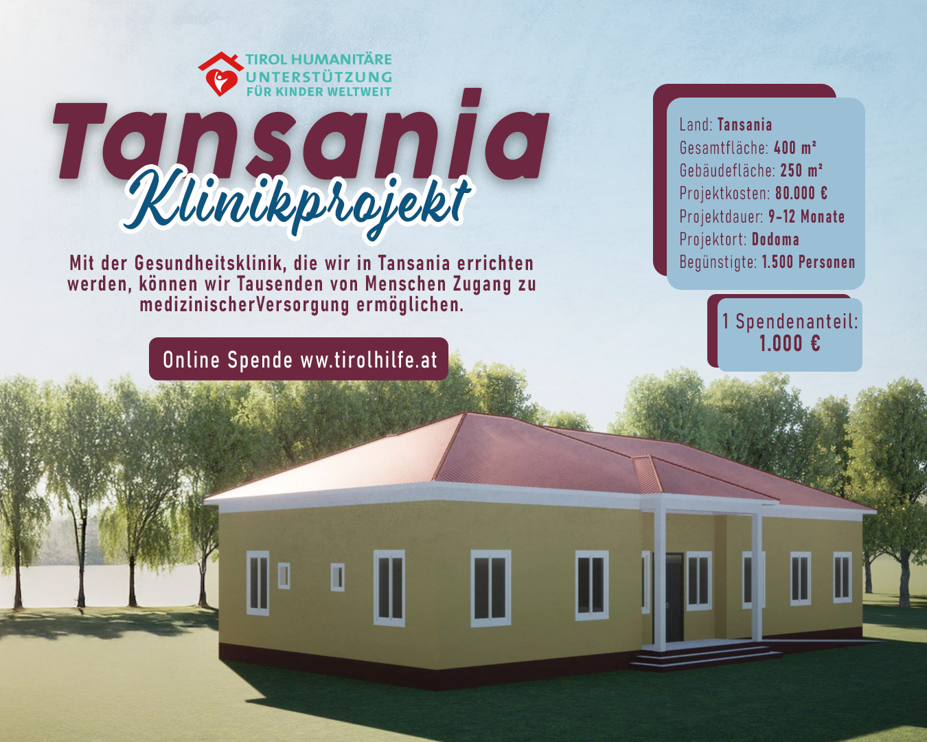  Poliklinik-Projekt in Tansania